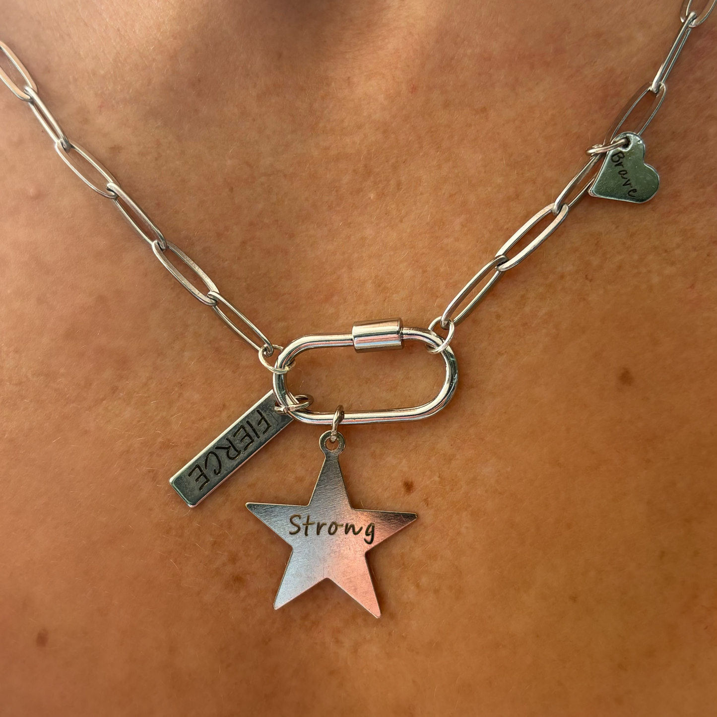 Affirmation Charms: Silver Star