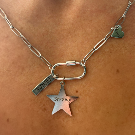 Affirmation Charms: Silver Star